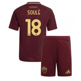 AS Roma Matias Soule #18 Hjemme skjorte til barn 2024-25 Kortermet (+ korte bukser)